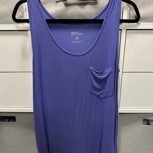 Grace & Lace Purple Tank Top